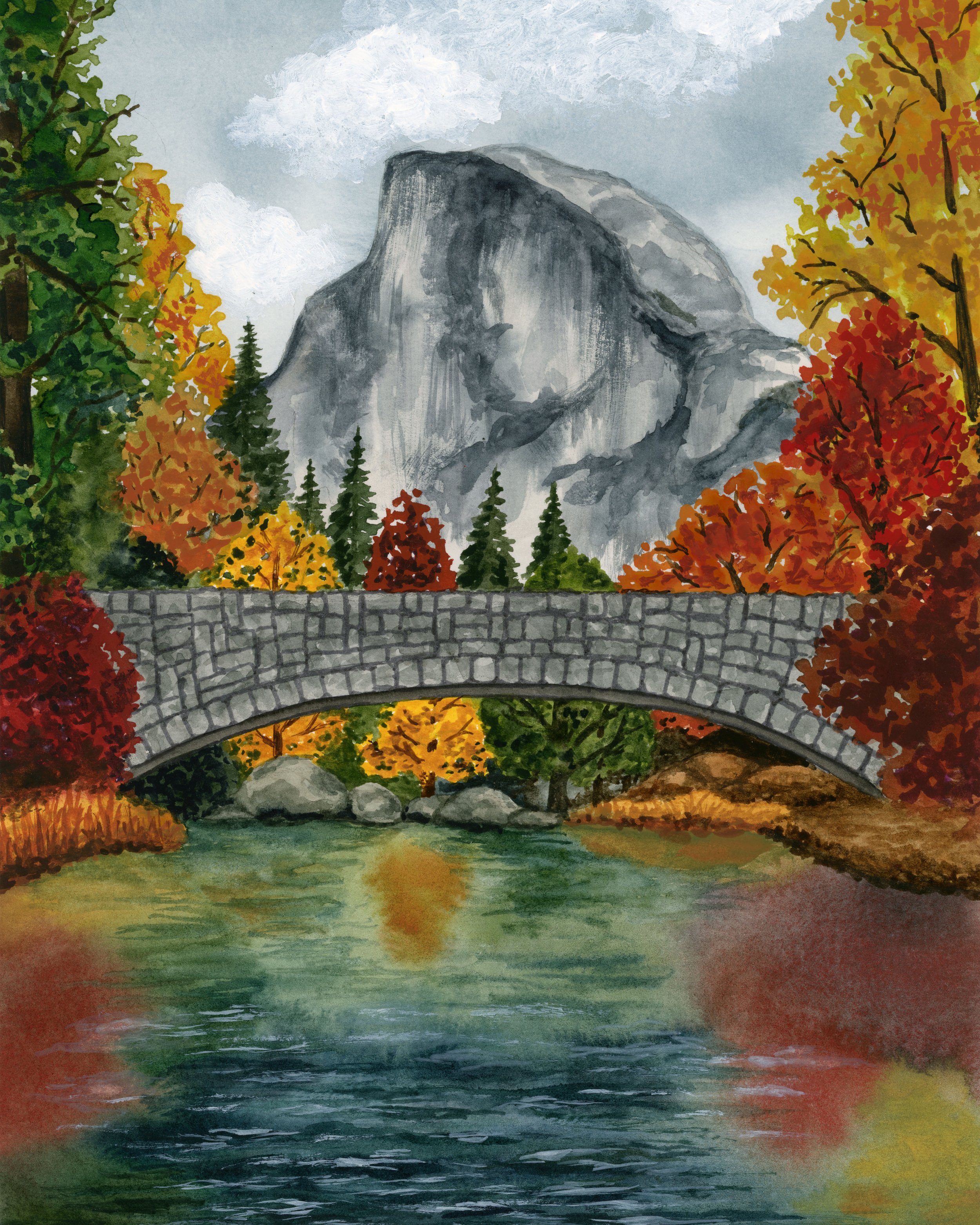 Yosemite - Half Dome in Fall.jpg