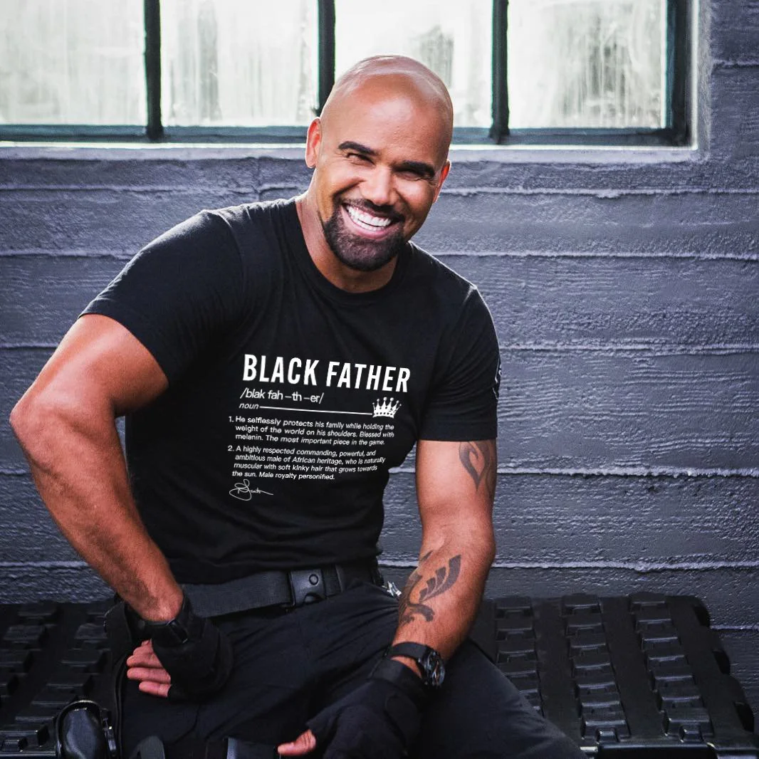 BLACK FATHER T-SHIRT