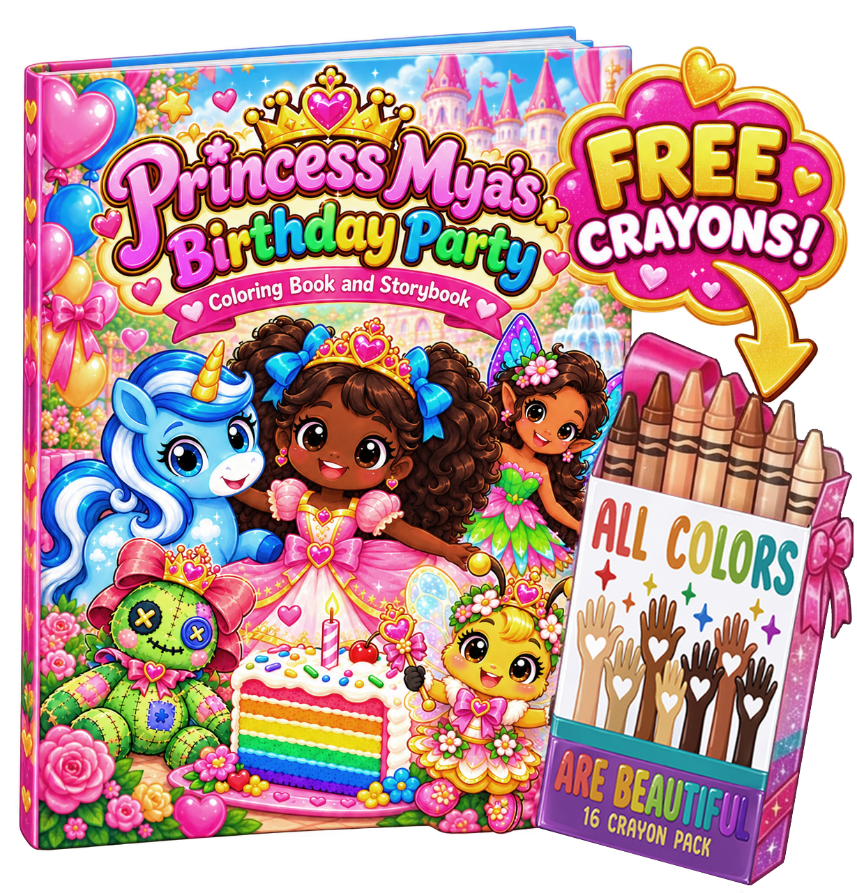 Birthday party and free crayons.png