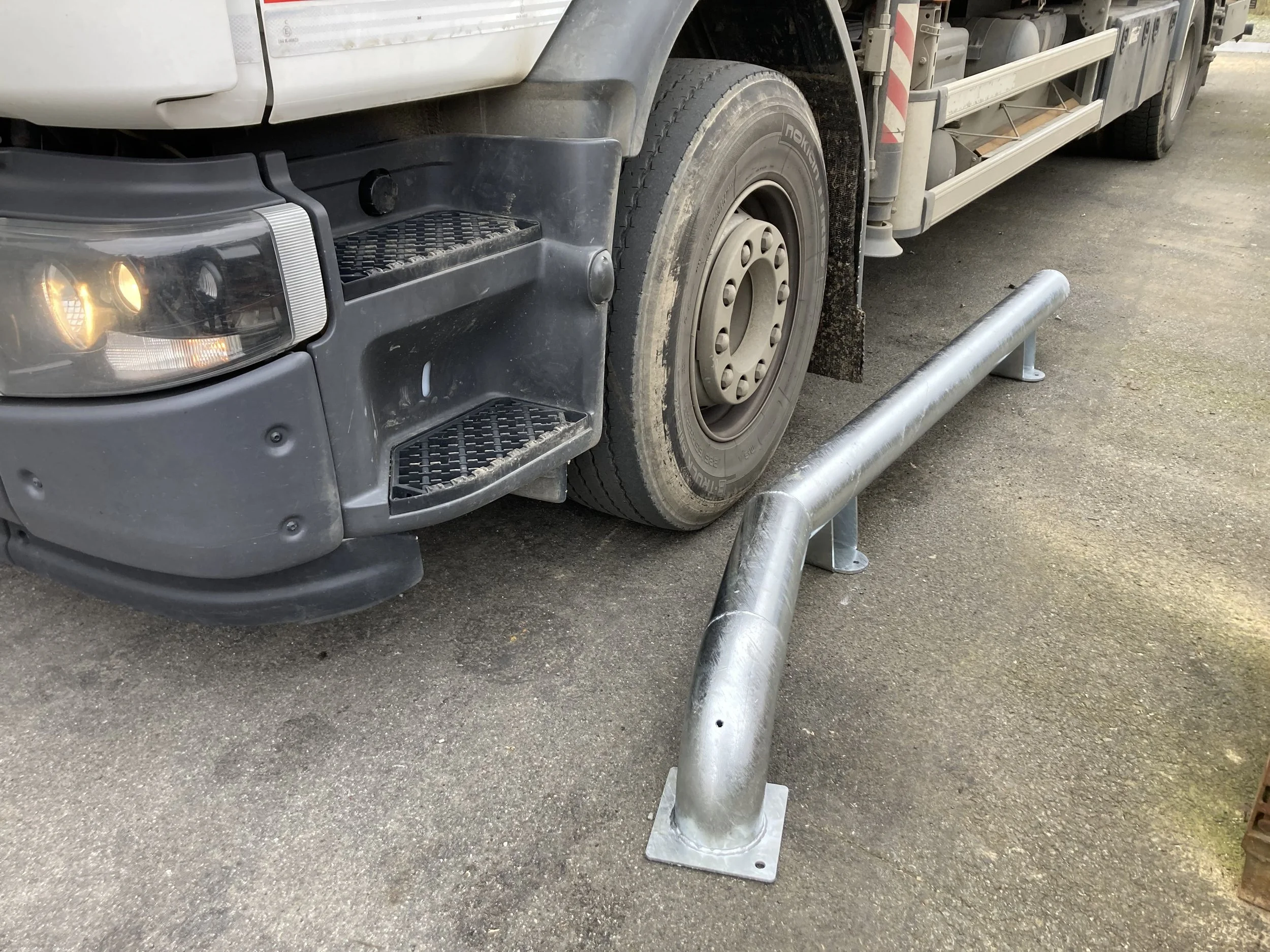 Chasse roues métallique - Fabricant Français de protection métallique