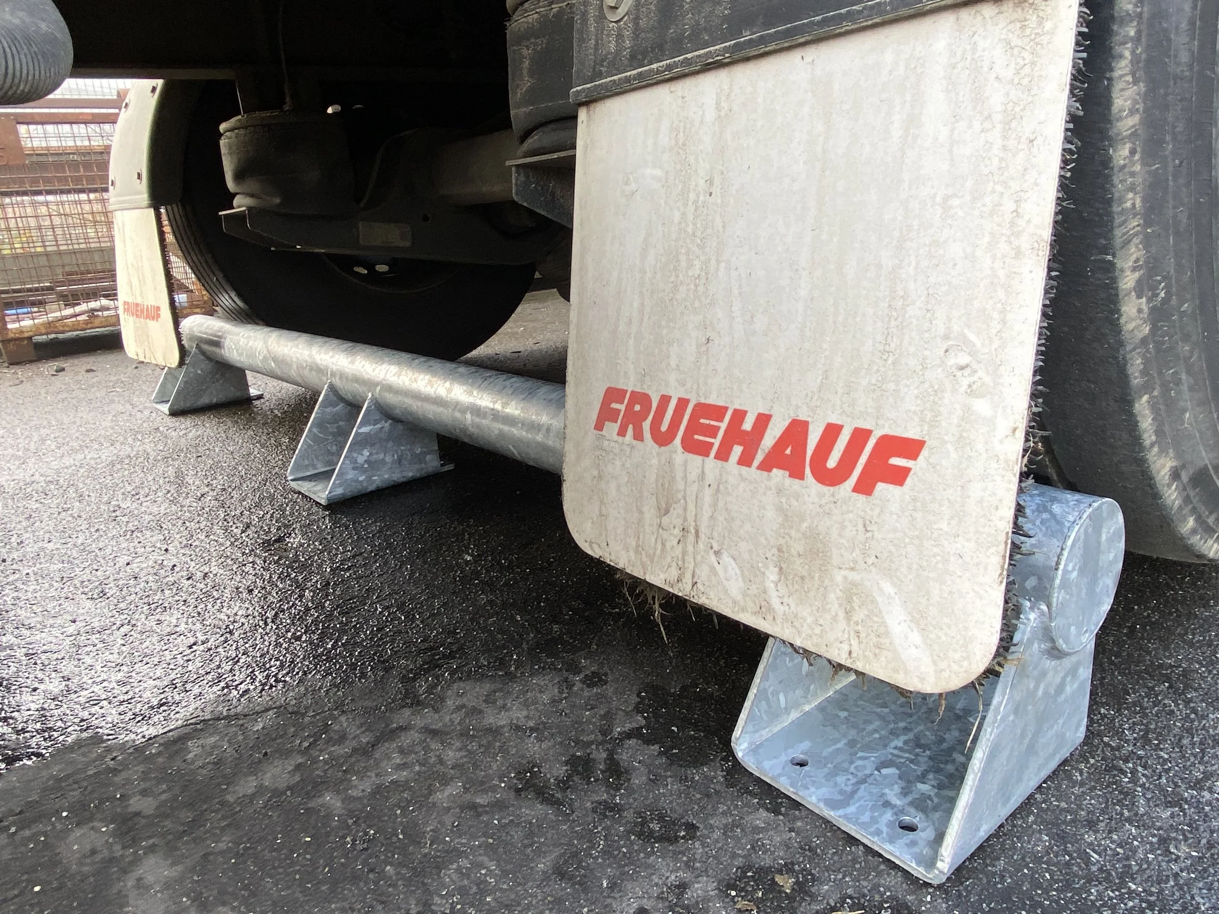 Butée de parking robuste