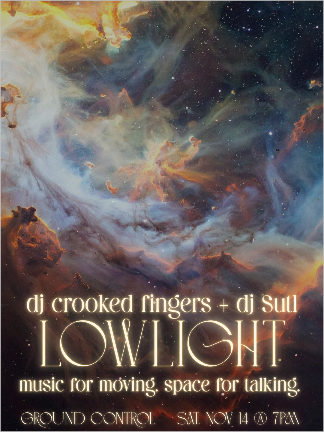 Lowlight w/ DJ Crooked Fingers & DJ Sutl