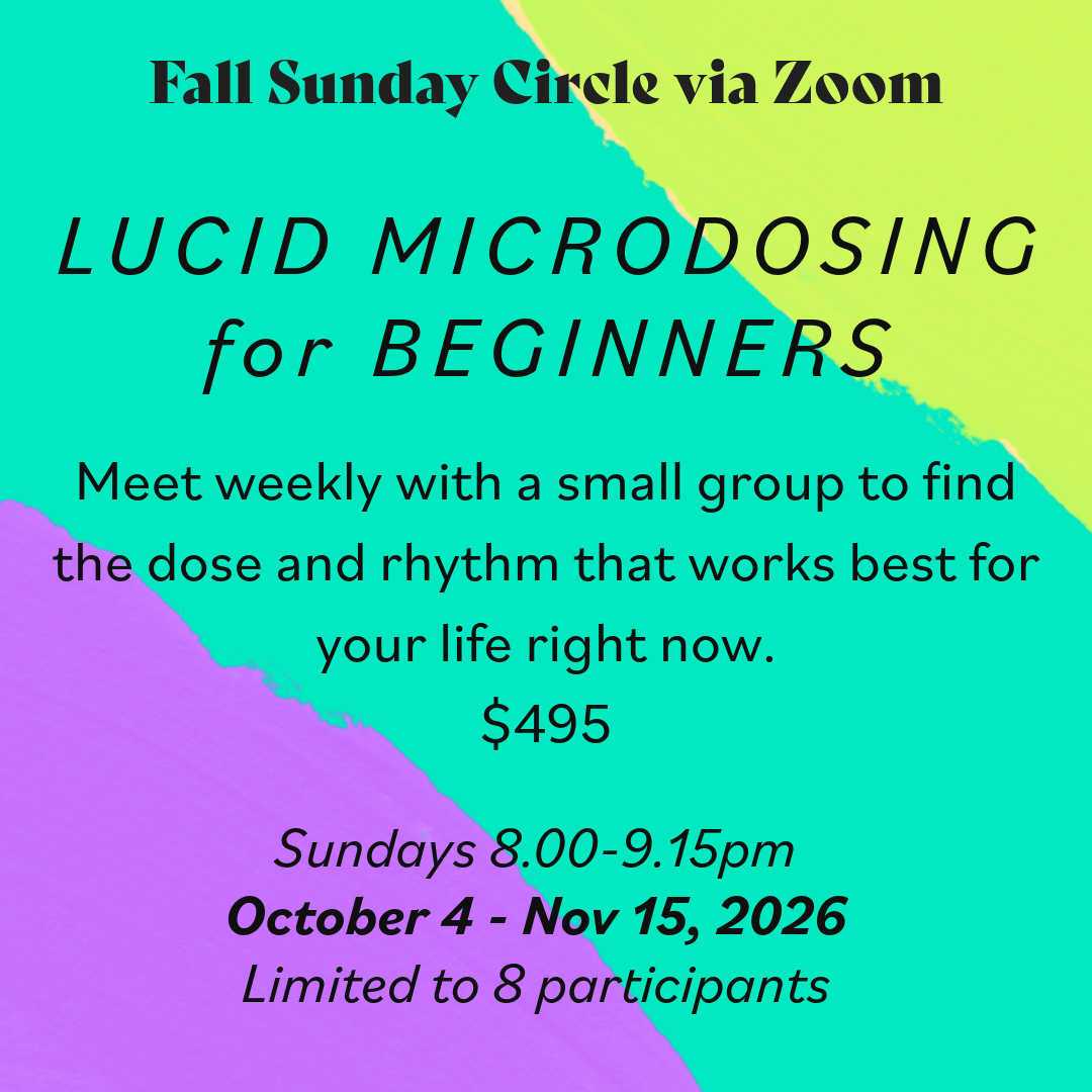 Sunday Microdosing Circle