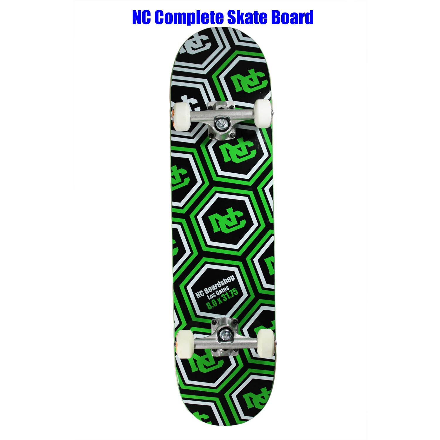 NC_BOARDSHOP_GREEN_BLACK_WHITE_COMPLETE_SKATEBOARD_DECK_8''WIDE_31'-santa-cruz-kids-skate-boards.jpg