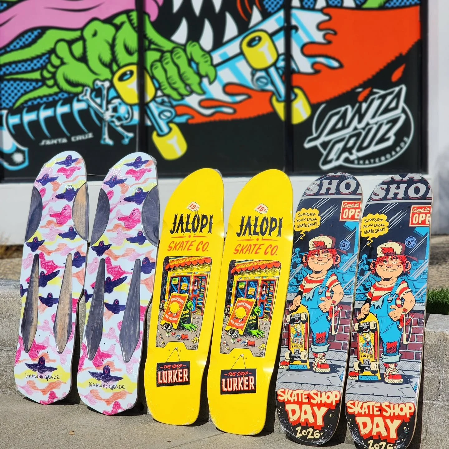 Dropping tomorrow 2/21/26 from our friends @dlxsf limited release for @skateshopday Doors open at 10:00am, come and get it👊🏾 #dlxdistribution #skatshopday #antiheroskateboards  #krookedskateboards #supportyourlocalskateshop