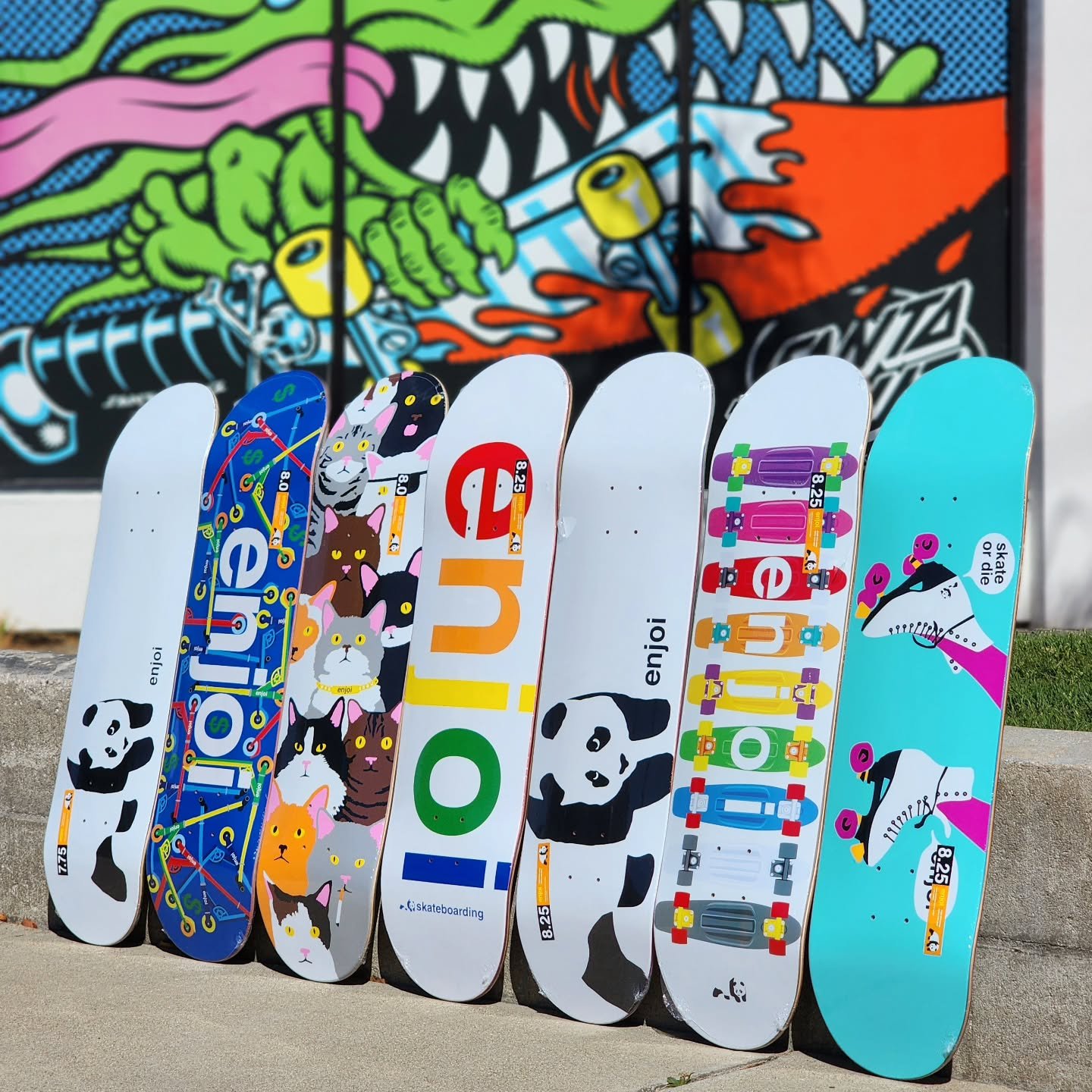 Look who's back @enjoi wood is back on the shelves!!!🤗 #enjoiskateboards #enjoiskateboarding #sanjose #welcomeback