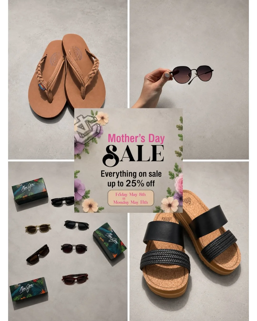 ✨ Mother&rsquo;s Day Sale MAY 8-11
🛍️ Everything on SALE up to 25% off
📍NC Boardshop 16203 Los Gatos Blvd

From comfy sandals and apparel to sunglasses, accessories, and even beginner skateboards perfect for cruising the neighborhood with your kids