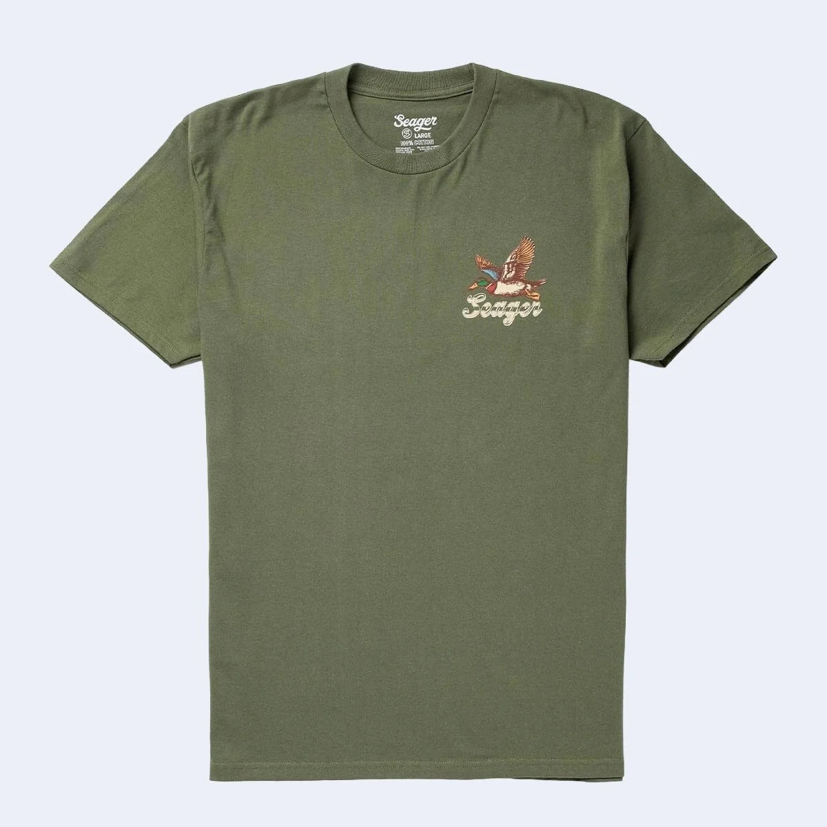 SEAGER_GREENHEAD_TEE_SURPLUS_GREEN_FRONT.jpeg