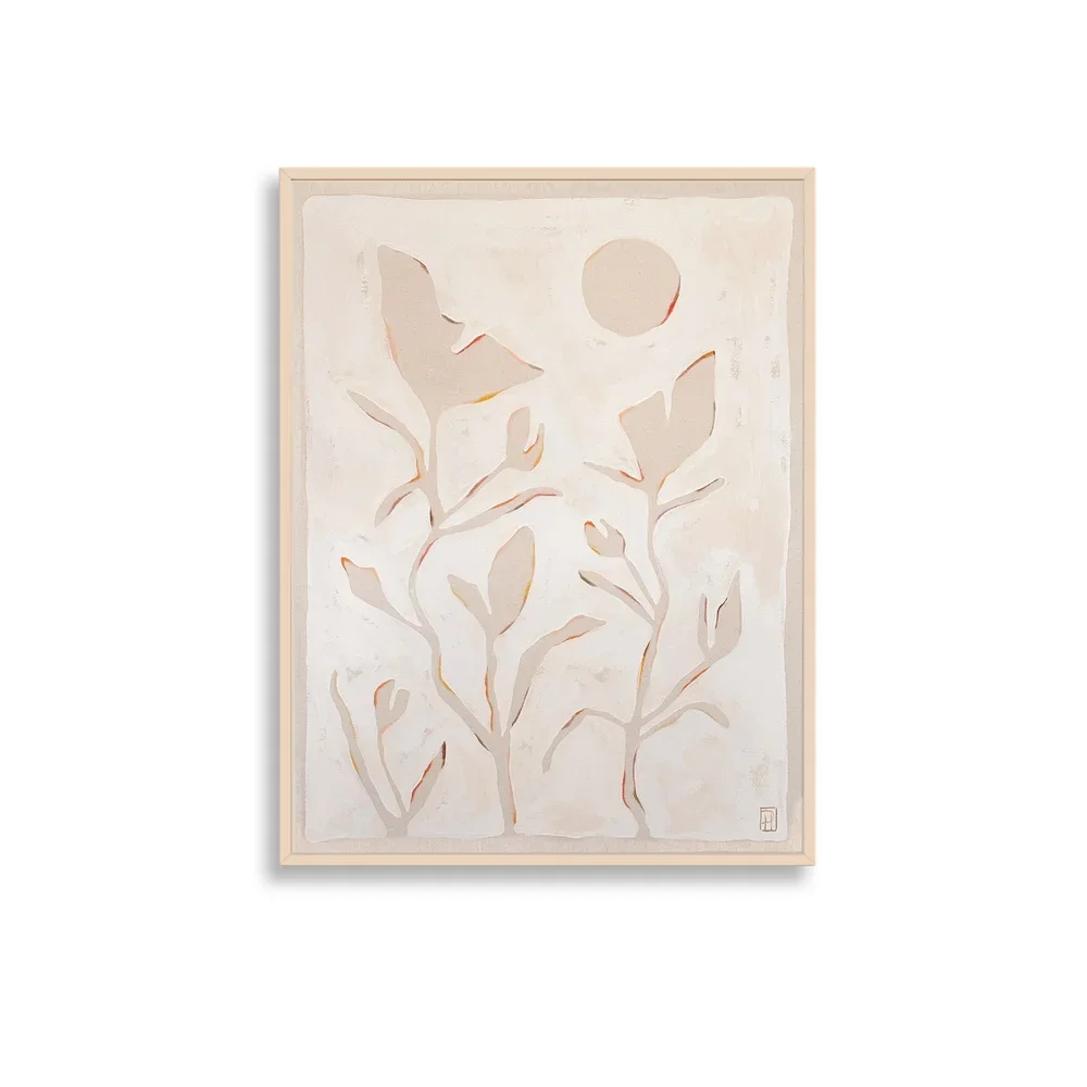 DANIELLE HUTCHENS  
Recess Botanics VI | Poppy (2025)  
20” x 30”  
Pastels and natural pigments on raw canvas  
Framed in maple  
$3,600