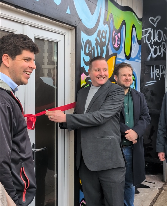 New studio at Eastmoors | Stiwdio newydd yn Eastmoors