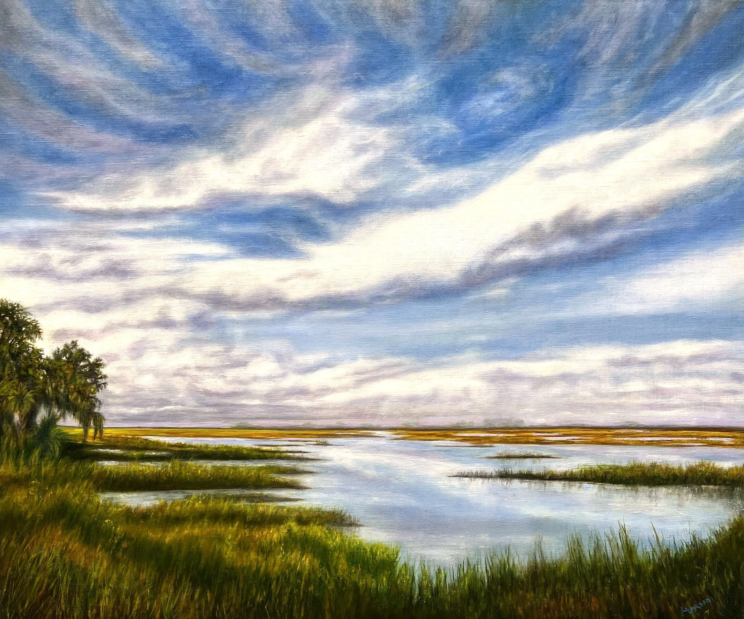 Spring Tide - 30x36 oil on linen - $2,200