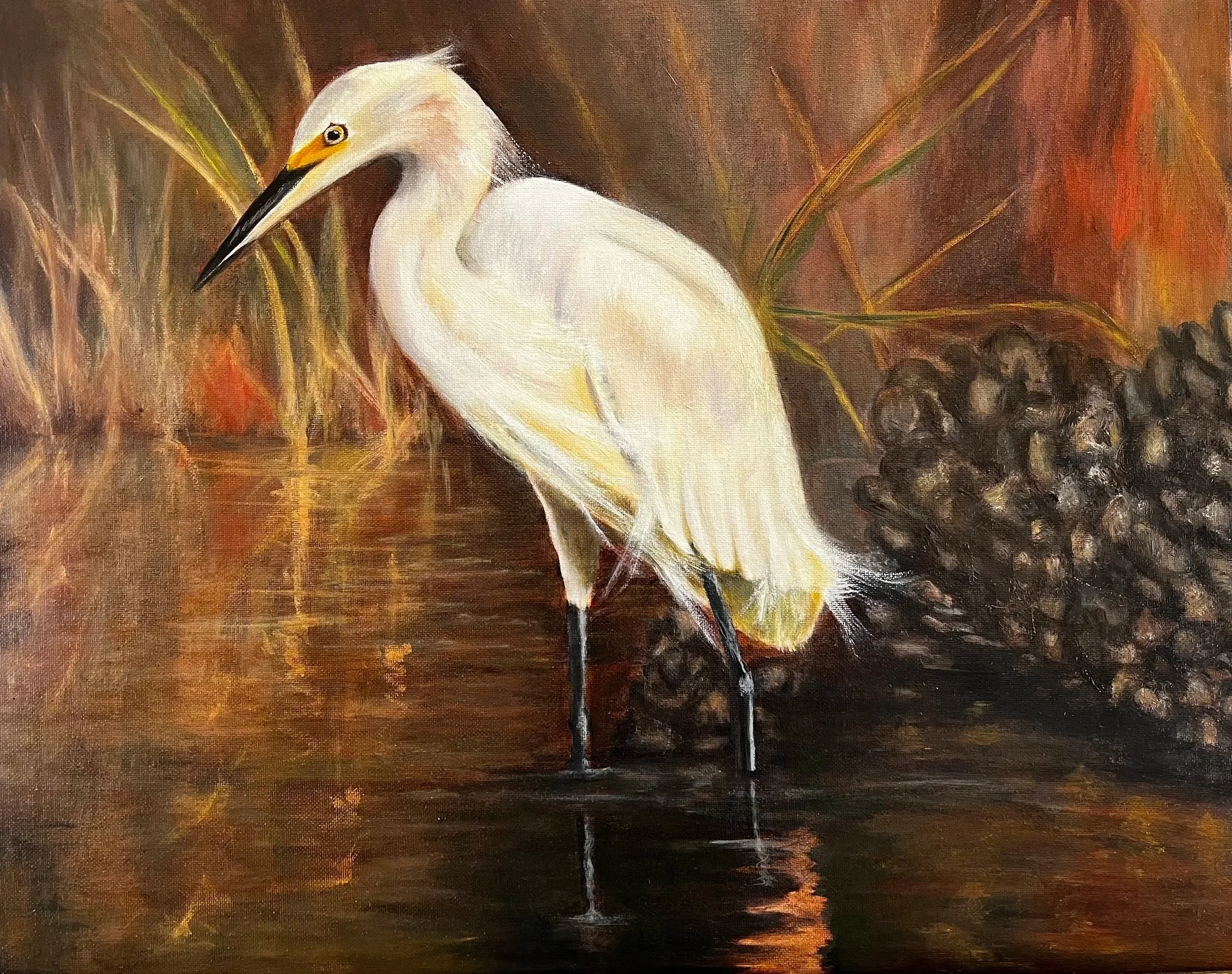 The Prince of Marshes - 16x20 oil on linen (SOLD)