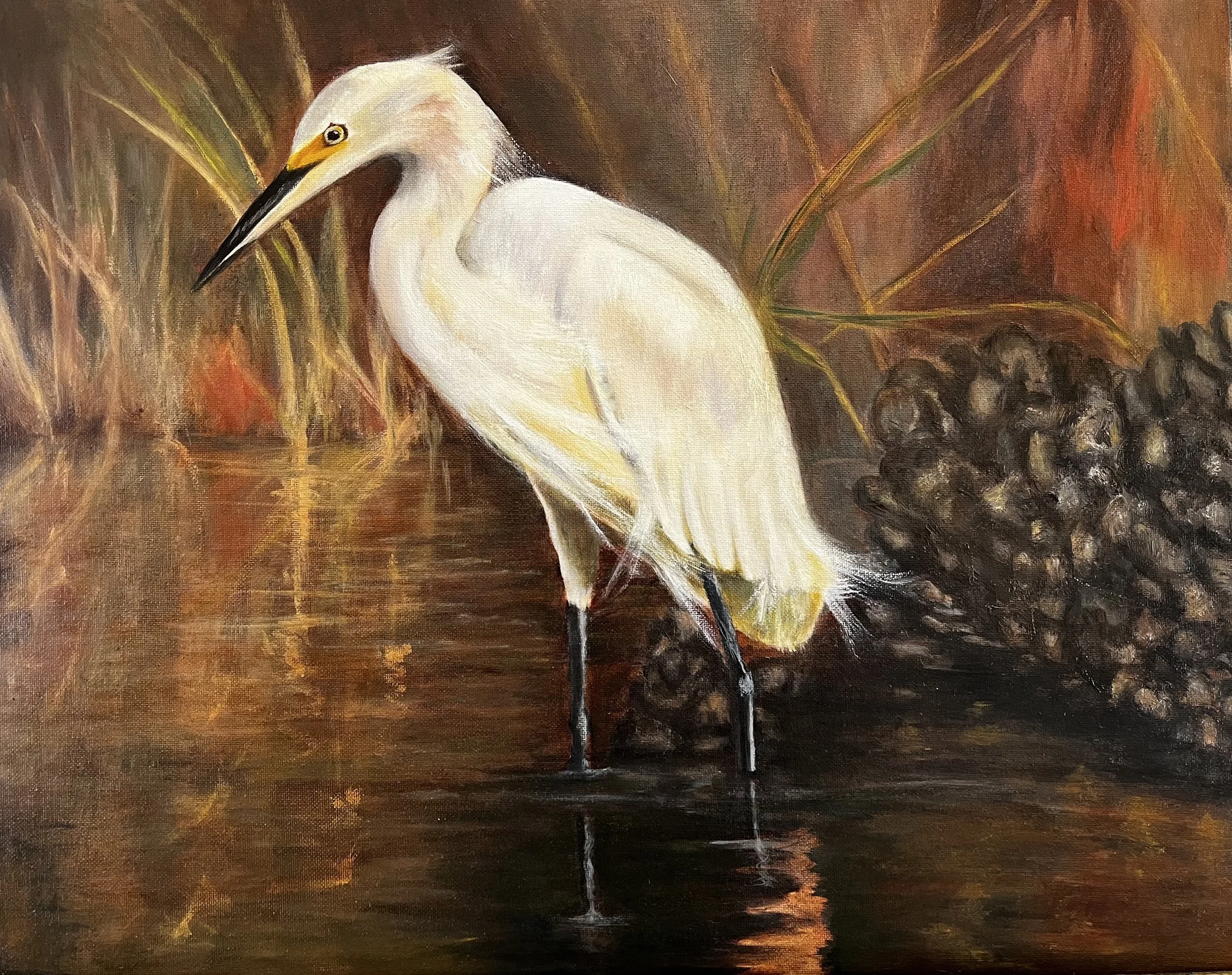 The Prince of Marshes - 16x20 oil on linen