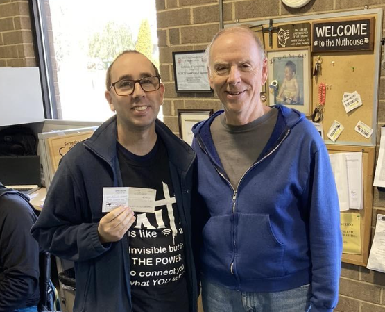 Shining in our February Volunteer Spotlight: David and Aaron Williams!