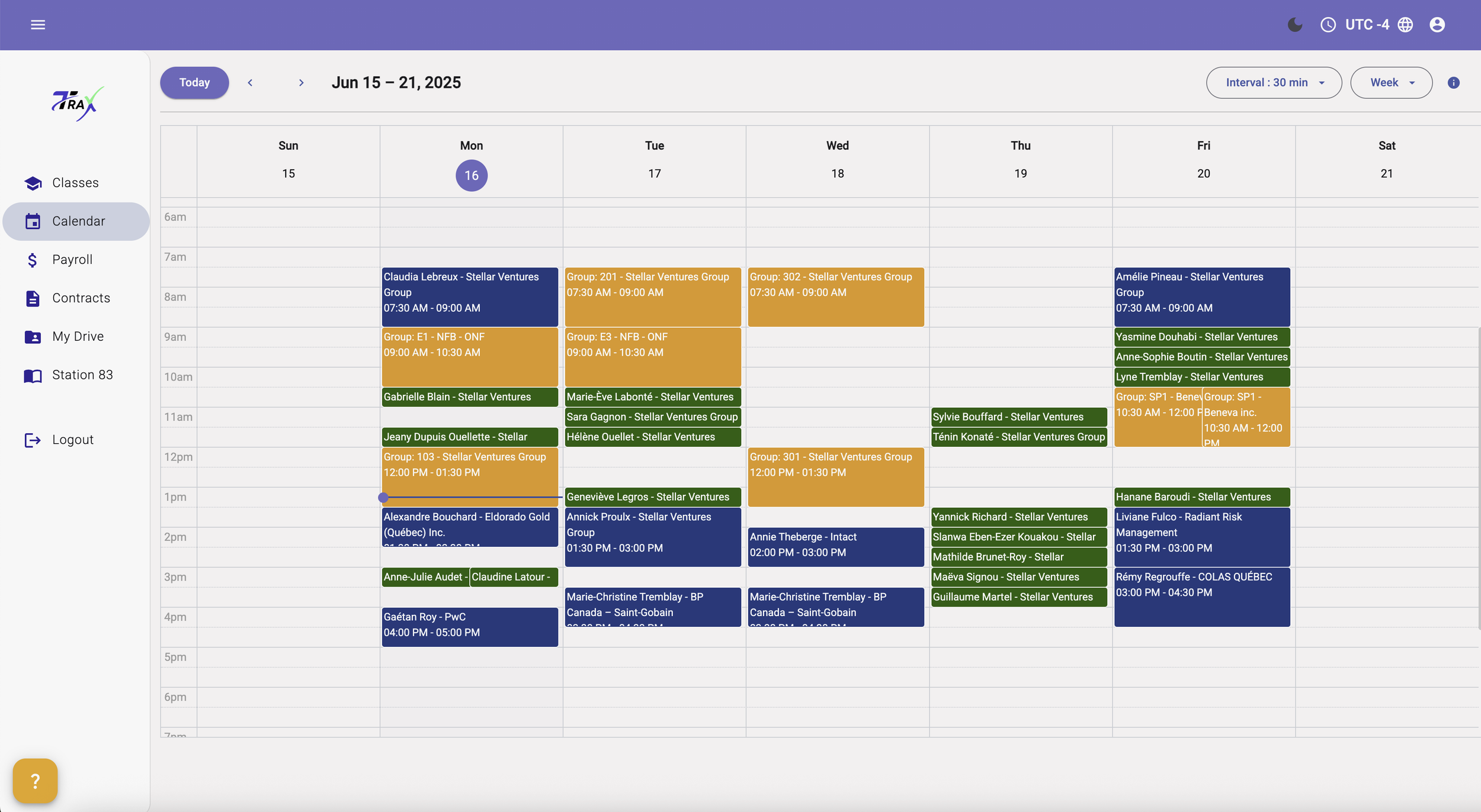 Custom made FullCalendar Integration