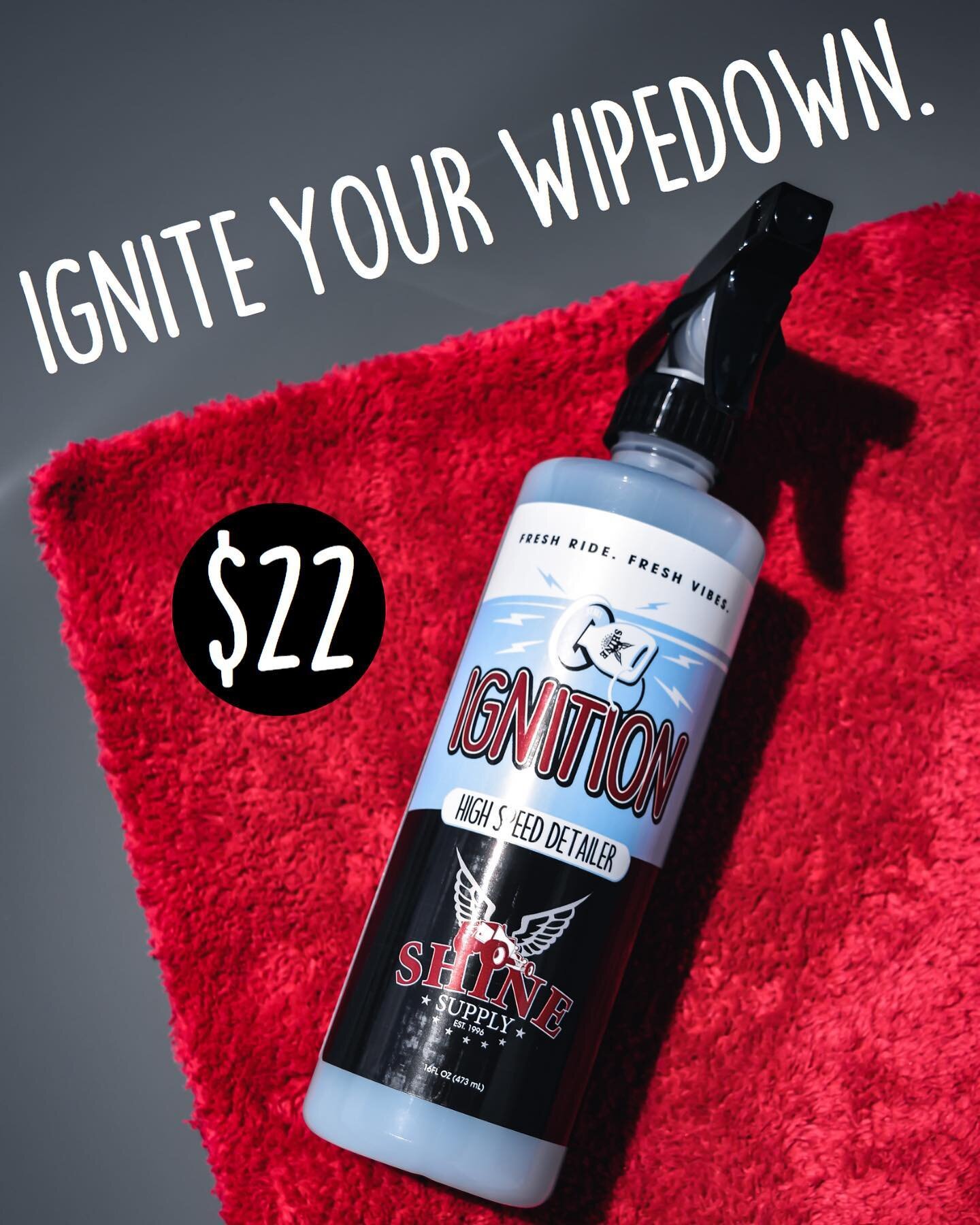 Ignition is the PERFECT ceramic detail spray. The silica based formula leaves a gloss unmatched by any other quick detailer. Pair with a hyper soft microfiber towel for ultimate success!
⠀
What makes Ignition so great, and what&rsquo;s silica anyway?