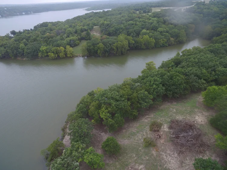 The land before development