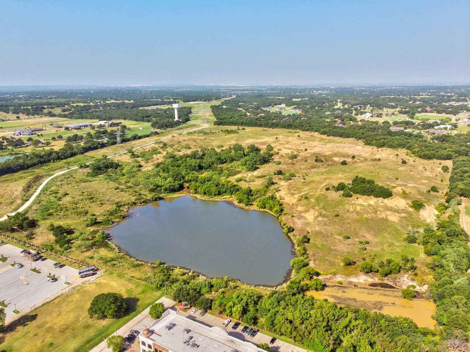 The land before development