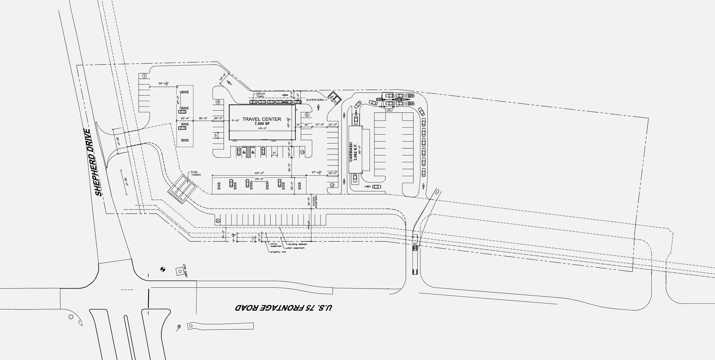 Sherman Commons concept site plan