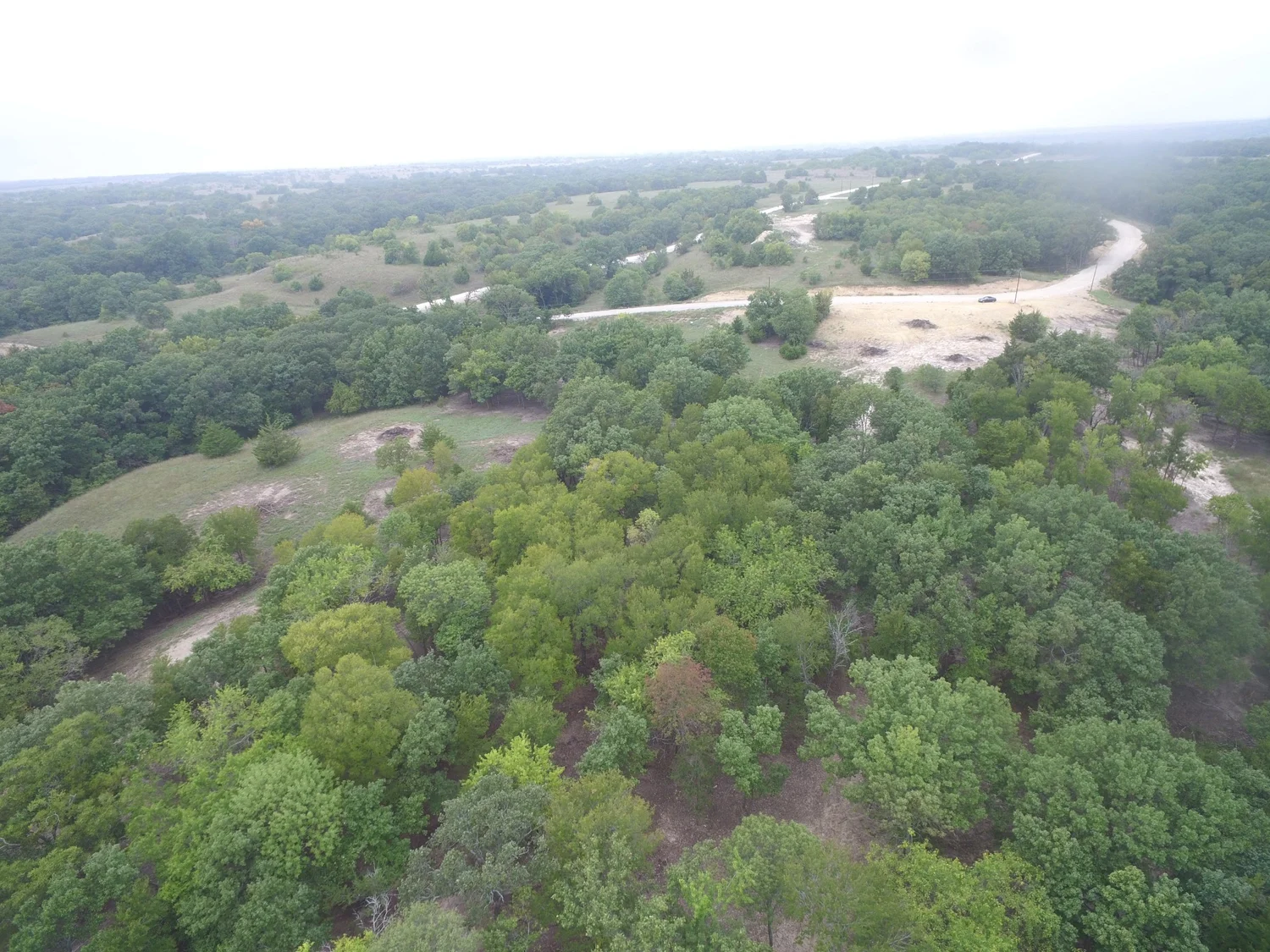 The land before development