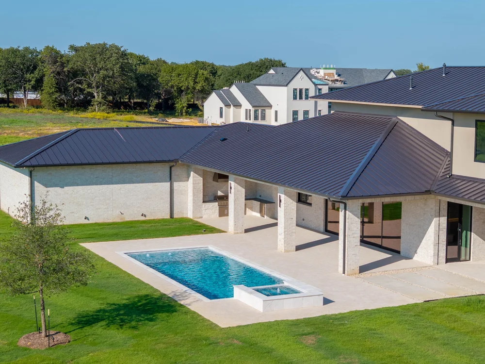 Pool and covered patio