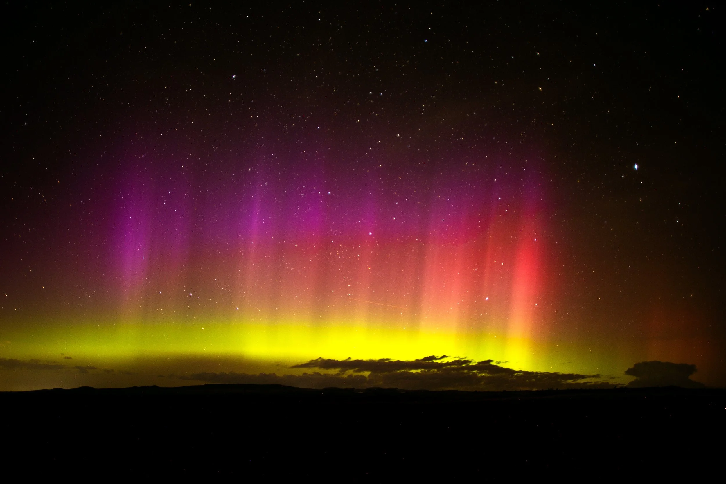 What are the odds? — 60 years and Aurora Borealis