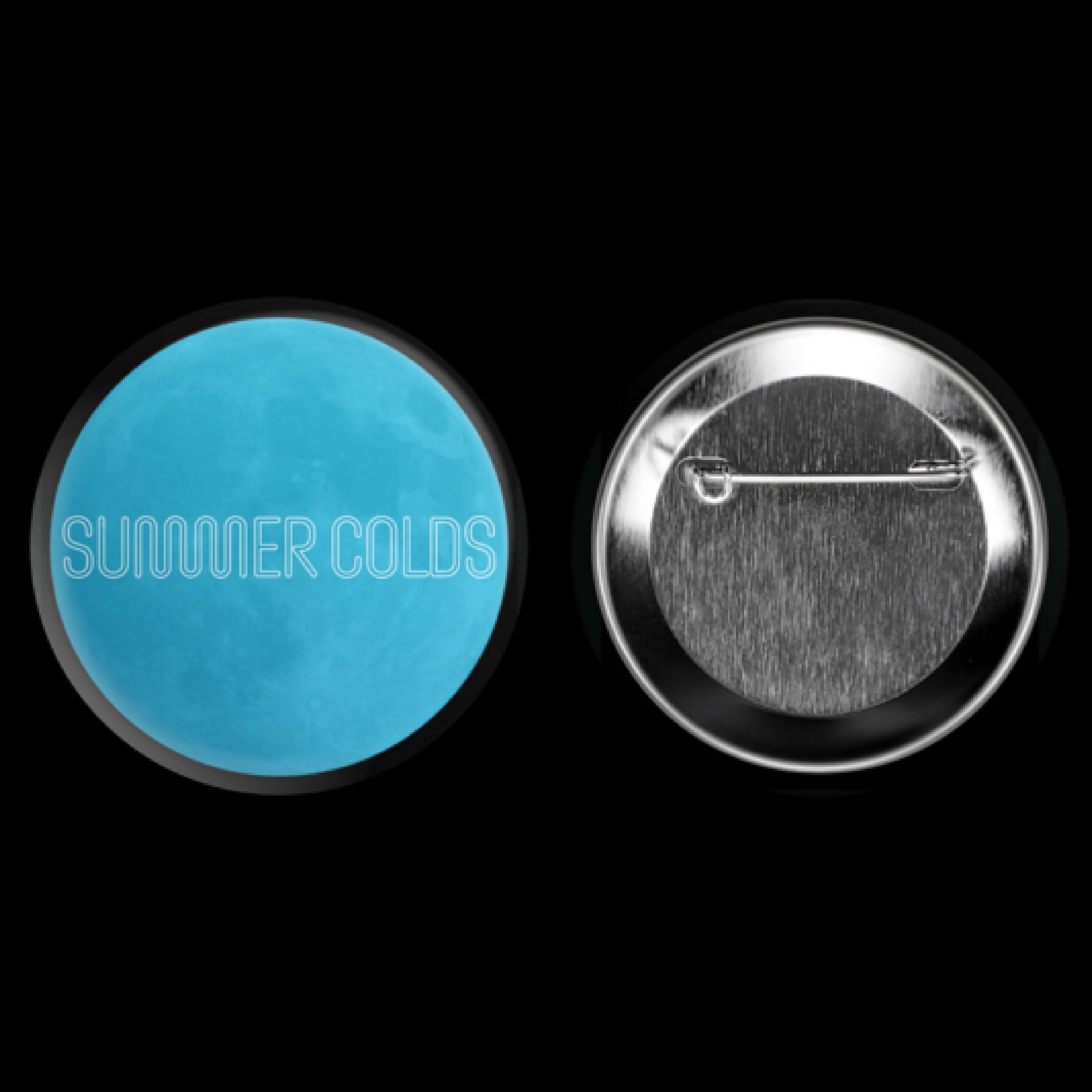 Summer Colds Blue Moon Button