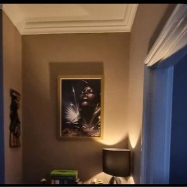 Keyah Muti Art &quot;Where Creativity Meets Culture&quot;

Its so nice to see one of your images hang on the wall of a customer home who is very happy with their purchase. 

I love the way they have used a lamp as an up light to aluminate the picture