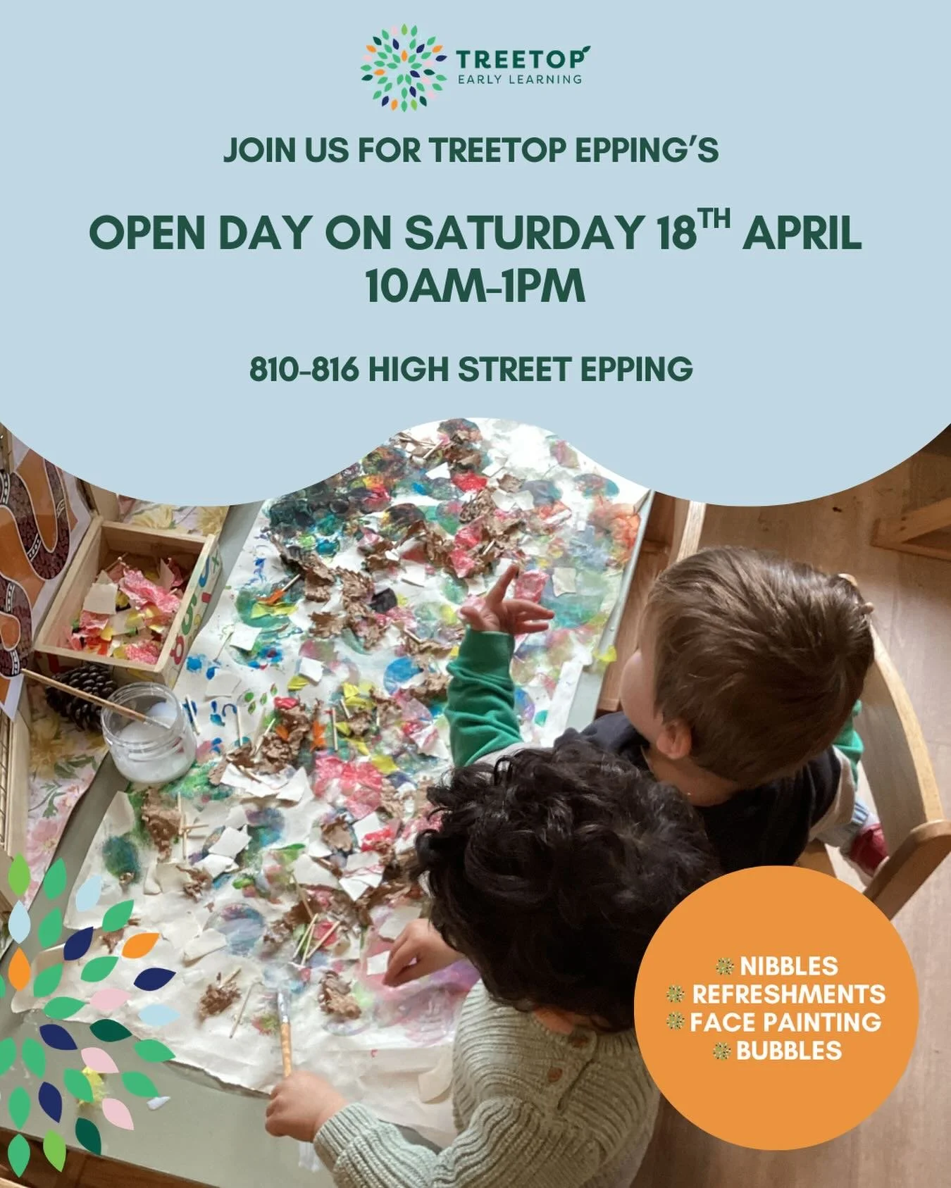 Searching for the right place for your little one to learn, play and flourish? We&rsquo;d love to meet you! ✨
&nbsp;
Join us to explore the centre, speak with our passionate team and let your little ones experience the Treetop Early Learning differen