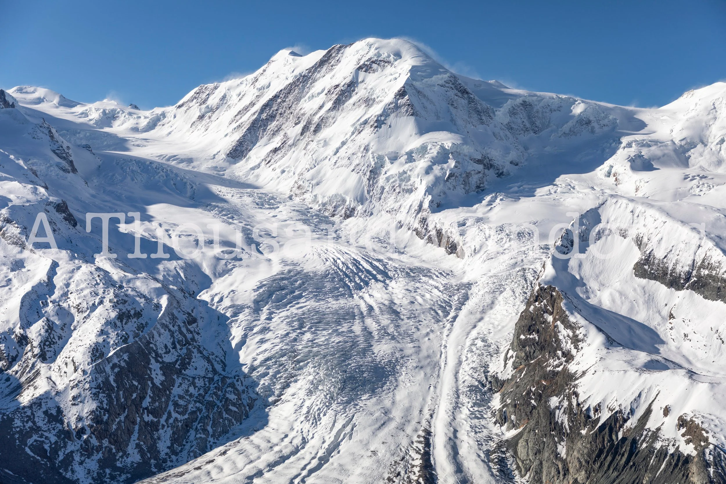 Swiss Alps Glacier