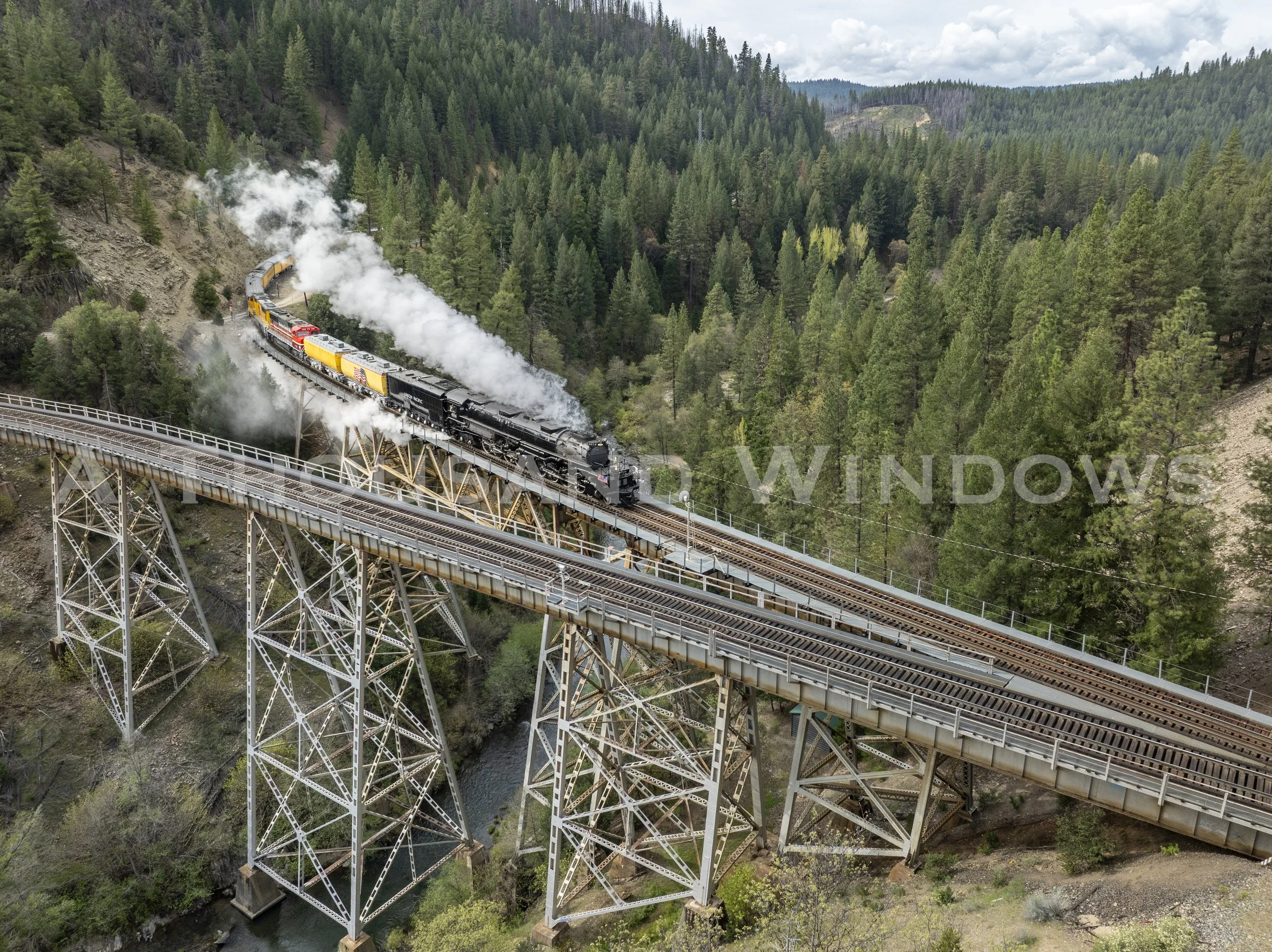 Big Boy at Keddie Wye