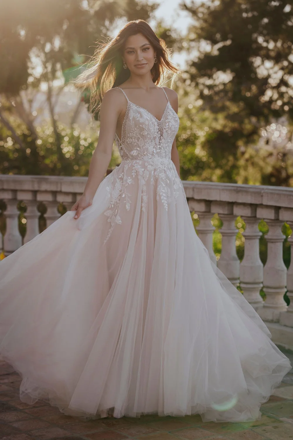 modified a line wedding dresses Baxter Wedding Dress Anne Barge main image 0