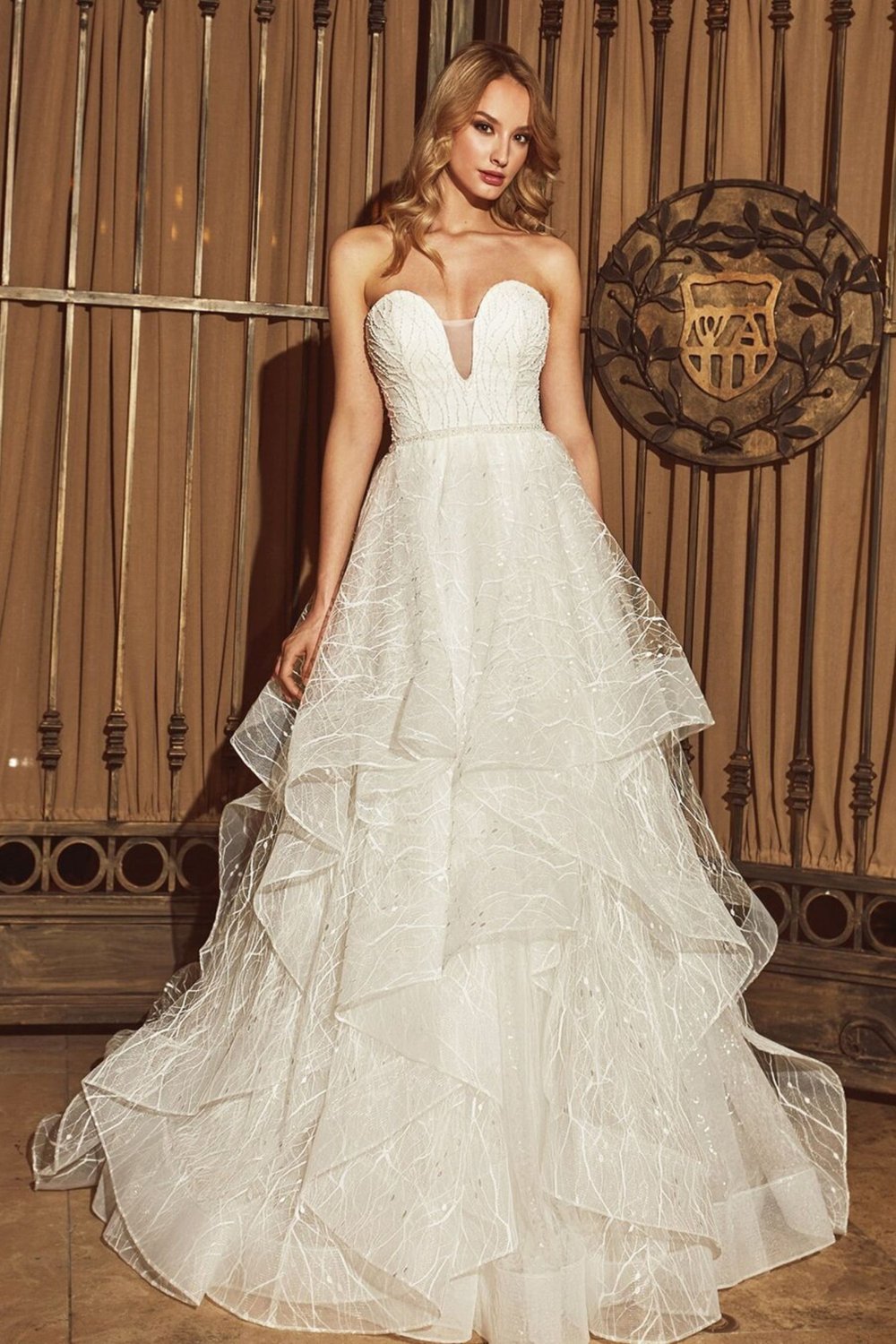 Calla Blanche - Seraphina Wedding Dress for sale in Sacramento | Designer  Sample, Size 10, $1800 — Olive & Ivory