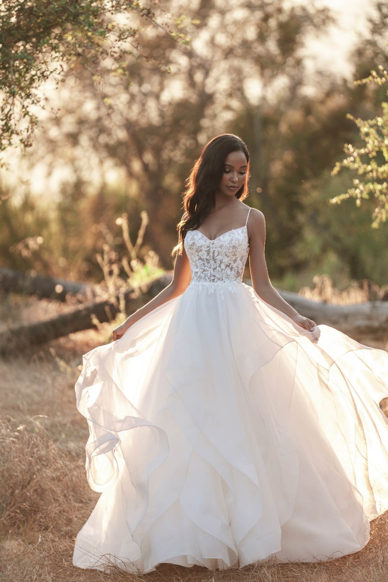 Opulent full ball gown wedding dresses from Allure Bridal's 2011 Couture  line