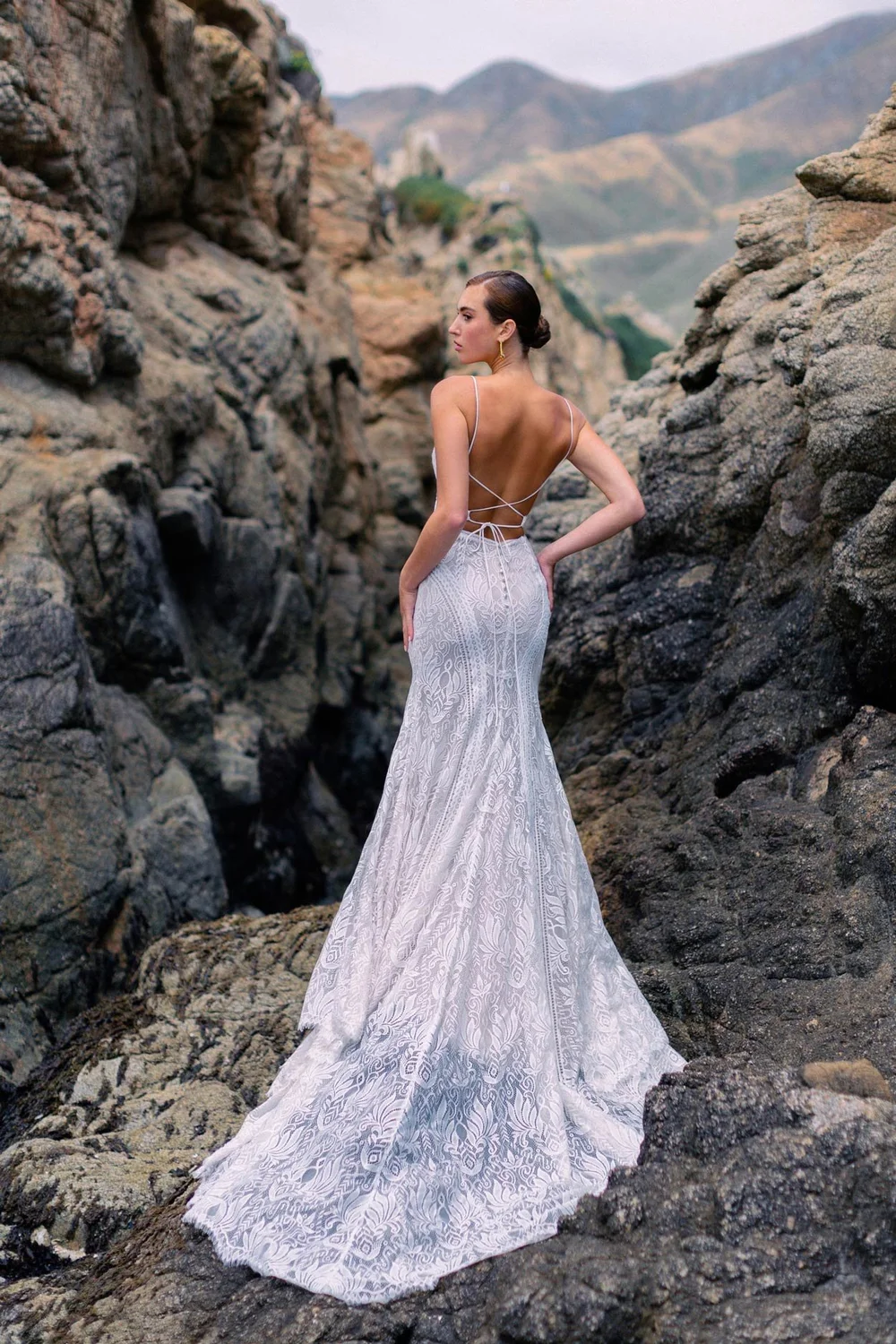 knee length dresses for ladies Brooklyn – Jessica Couture main image 1