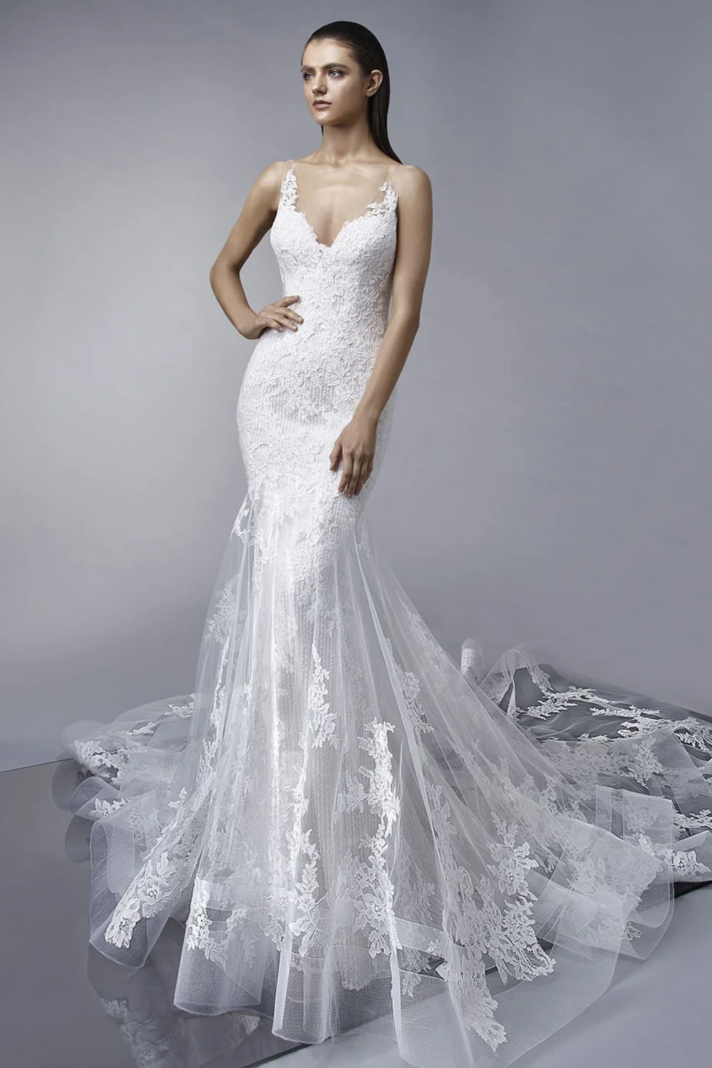 chinese dress ladies Sample Enzoani Odelia Wedding Dress main image 1