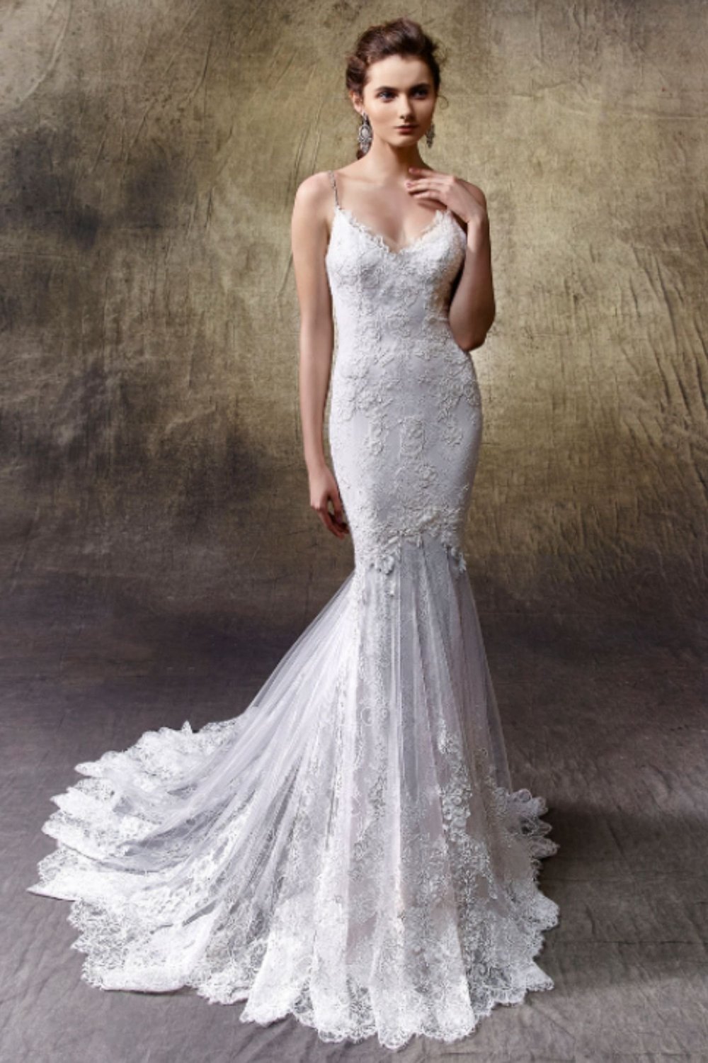 white christmas dresses Enzoani Pearl main image 1