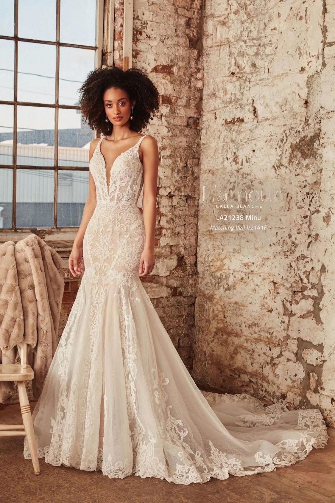 Boho Lace Mermaid with Stunning Low Back