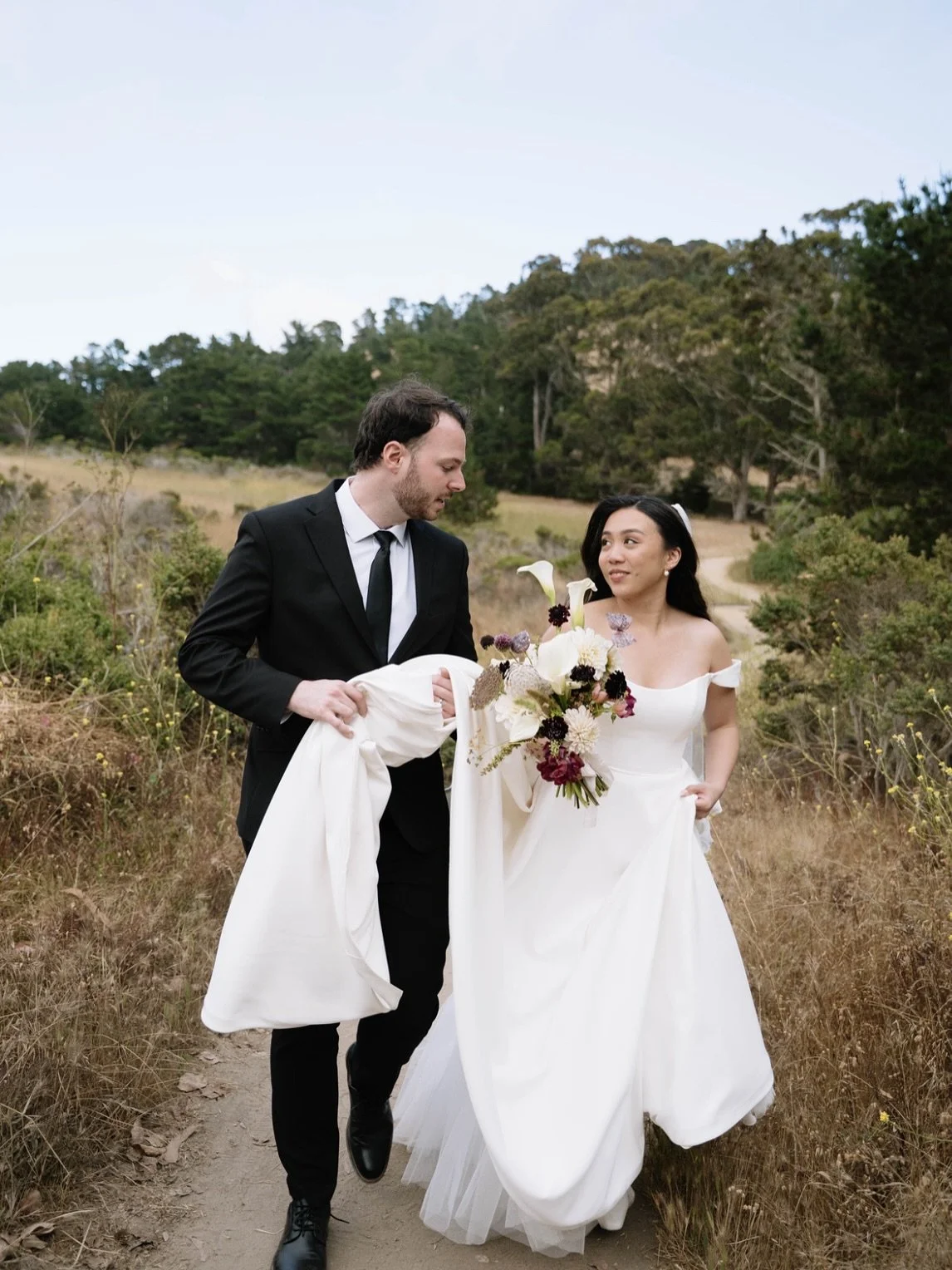 Two souls, one shoreline, forever intertwined 🤍🌊

Congratulations to the Marie and Ryan wishing them a lifetime of love and happiness! 🥂✨

Photographer: @emmamyburghphoto
Florist: @thicketmonterey
Beauty: @blushmonterey
Venue: @thequailca

#SayYes