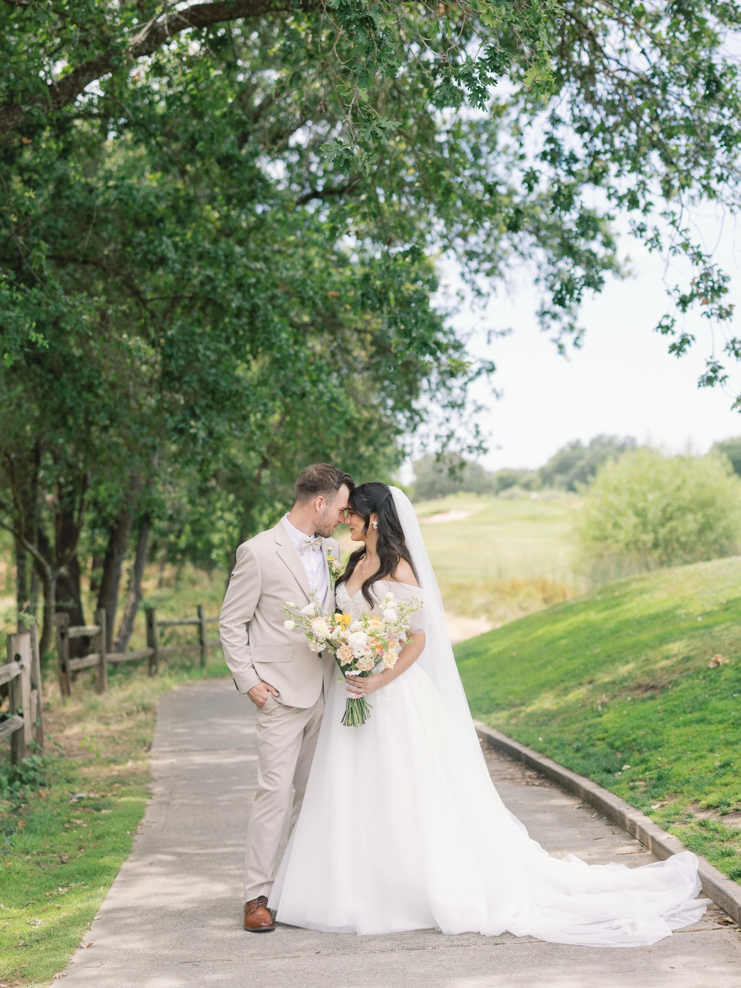 The newlyweds, in their own world 🤍

Congratulations to Amy &amp; Mark! Wishing you both a lifetime of love and happiness 🥂✨

Bride: @alexkiosaweddings
Photographer: @alexkiosaweddings
Dress: @sinceritybridal 

💌 DM us with any questions, we&rsquo