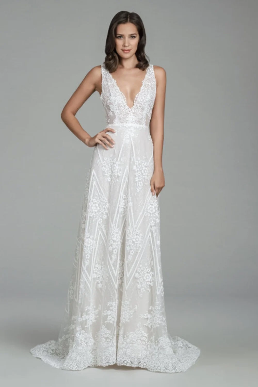Tara Keely 2810 Wedding Dress for sale in Sacramento | Designer Sample, Size 10,  Olive & Ivory