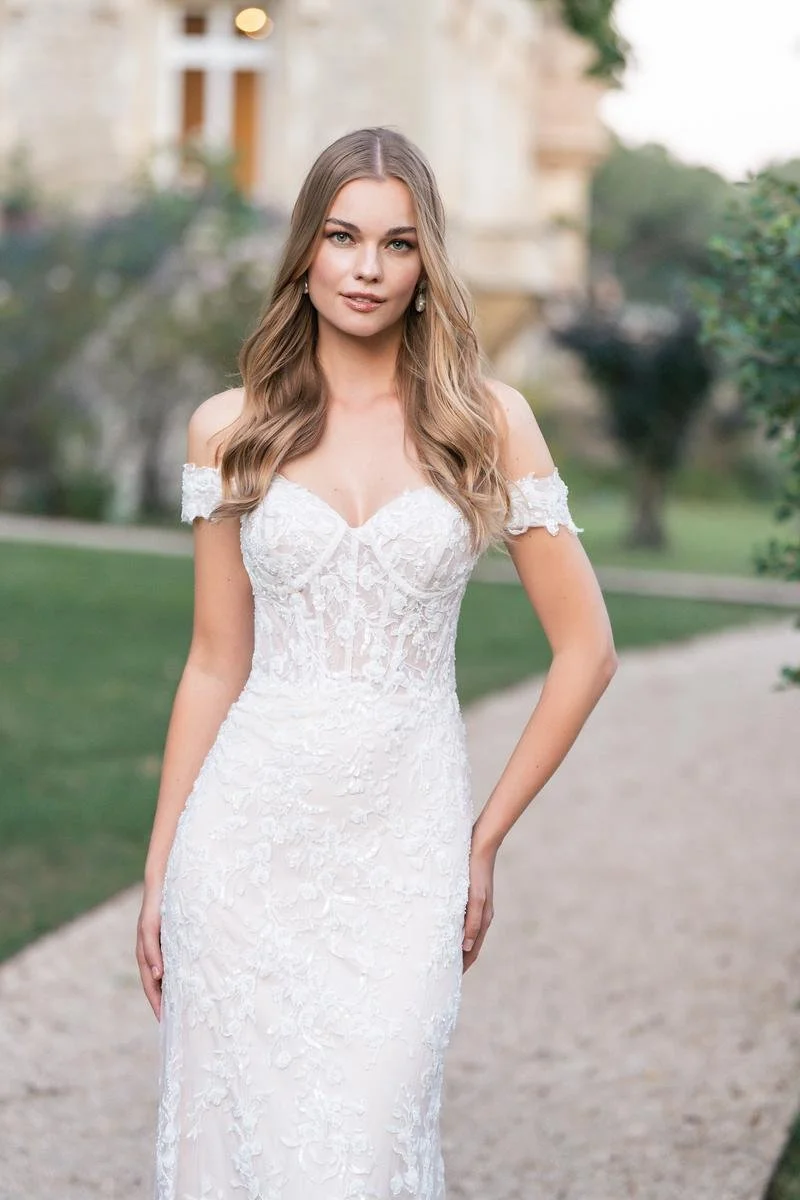 Allure Romance R3813 Wedding Dress available at Olive and Ivory - Front Detil.jpg