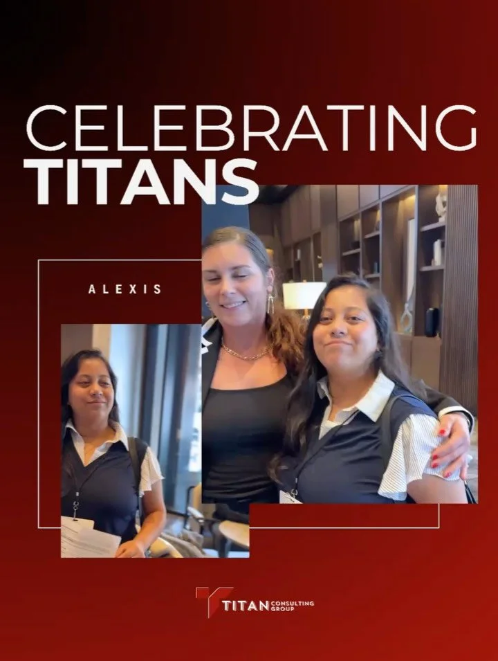 Double the candles, double the celebration! 🥳 This past weekend we celebrated Alexis &amp; Jalen! 🎂

Wishing them a year of growth, success, and new milestones ahead. 💪

#TitanCelebrates #TitanOrg #GrowthAhead