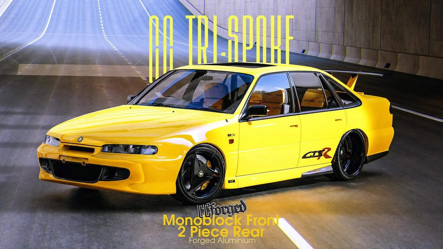 🔺 CC Tri-Spoke &ndash; 90s Icon 🔺

The CC Tri-Spoke is our forged 20&rdquo; variation of the legendary tri-spoke that defined an era. A true 90s flashback, reimagined in forged aluminium strength, precision, and endless customisation.

📸 Featured 