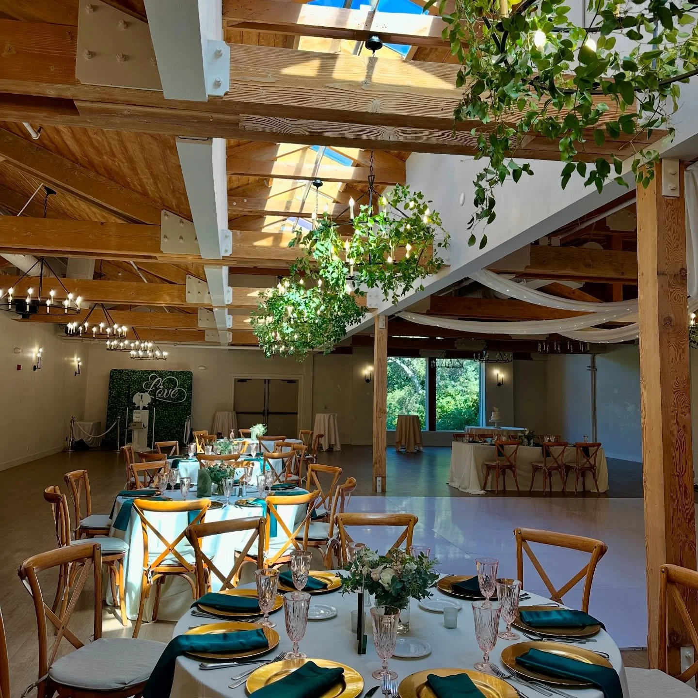 Greenery that floats ✨🌿 Chandeliers turned into living, breathing centerpieces, bringing a touch of the garden indoors for this dreamy celebration🍾🥂
.
.
.
.
.
.
.
.
.
.
.
.
.
.
#wedding #weddingflorist #montereywedding #montereybayweddings #monter
