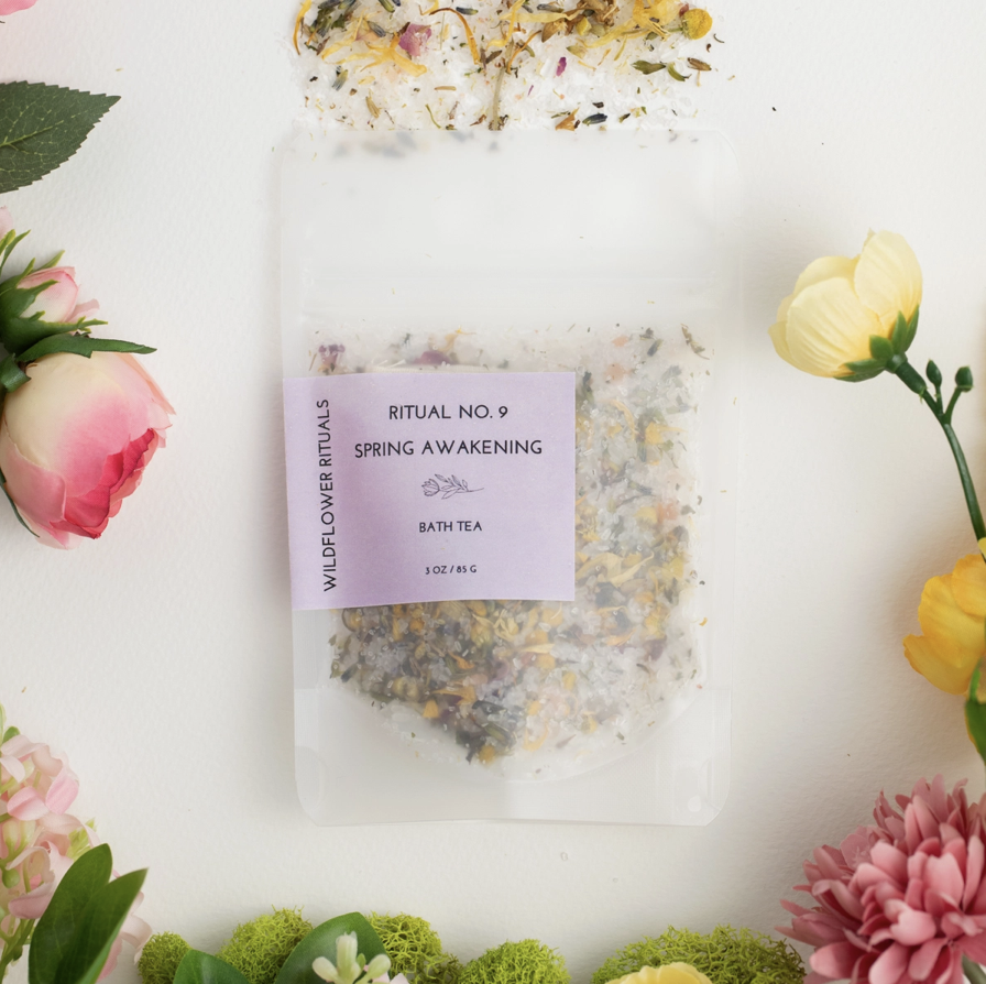 Spring Awakening Botanical Bath Tea Chamomile Lemon Balm