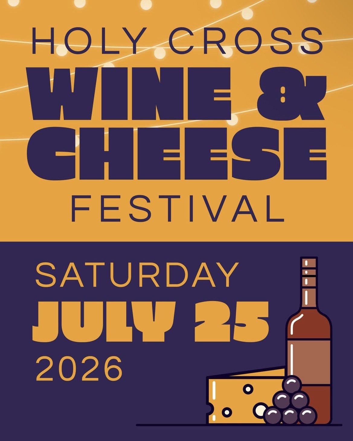 Holy Cross Wine and Cheese Festival
