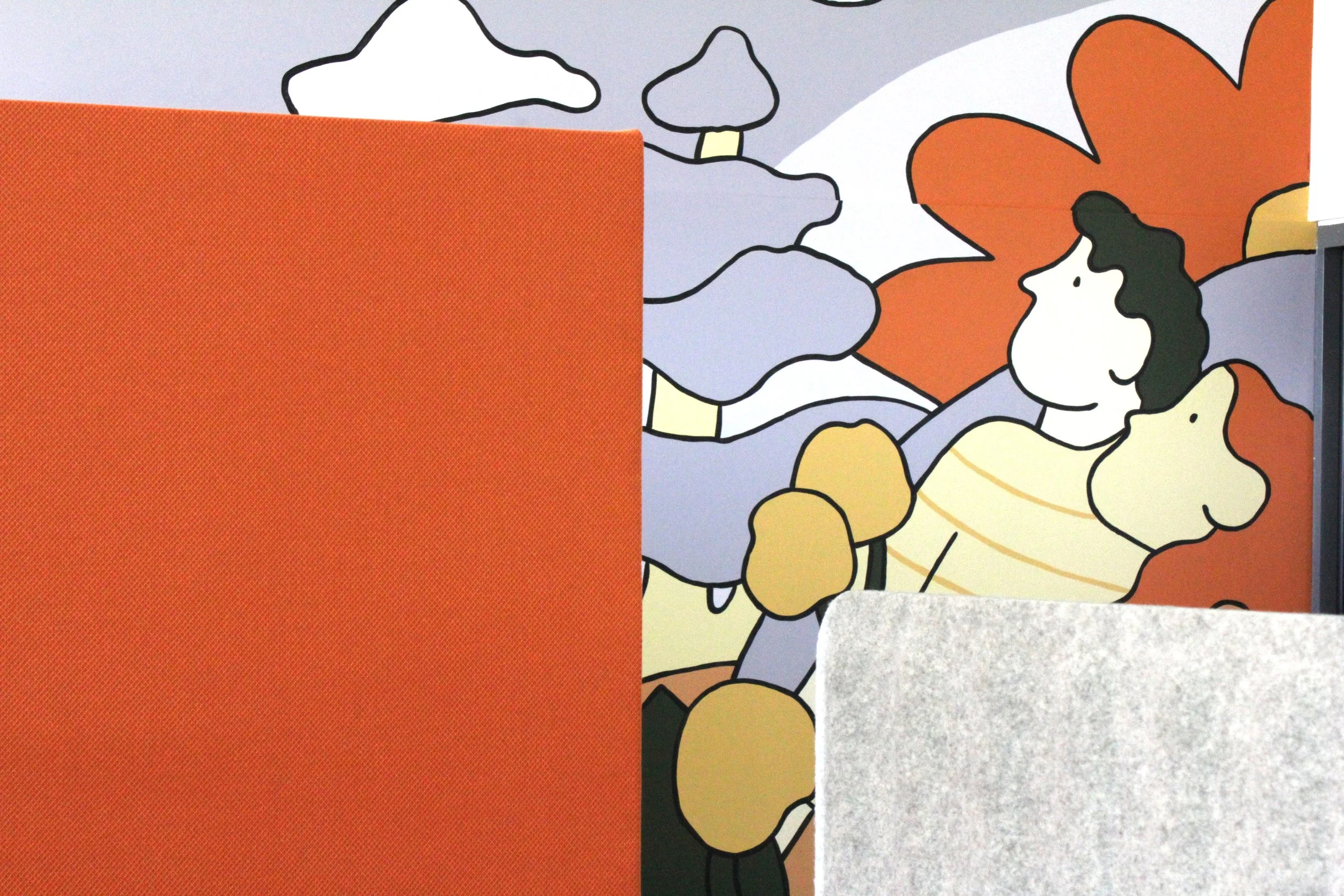 Interior space mural_office artwork_melbourne