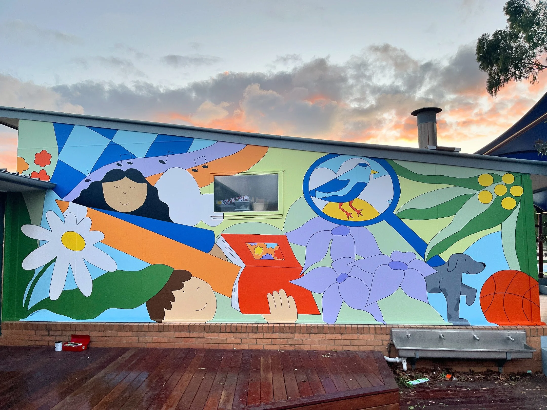 Balwyn North Primary School Mural