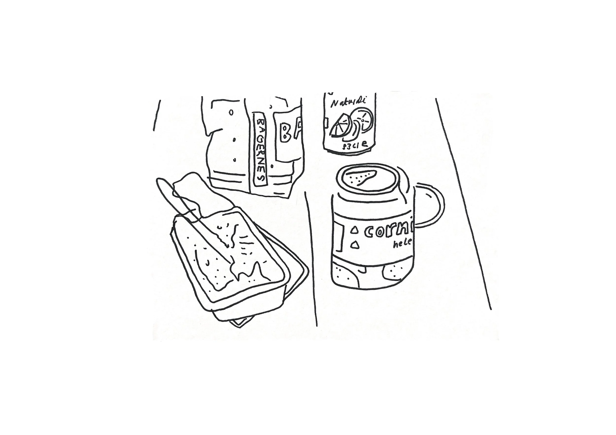 Angharad Neal-Williams Sketchbook Drawings